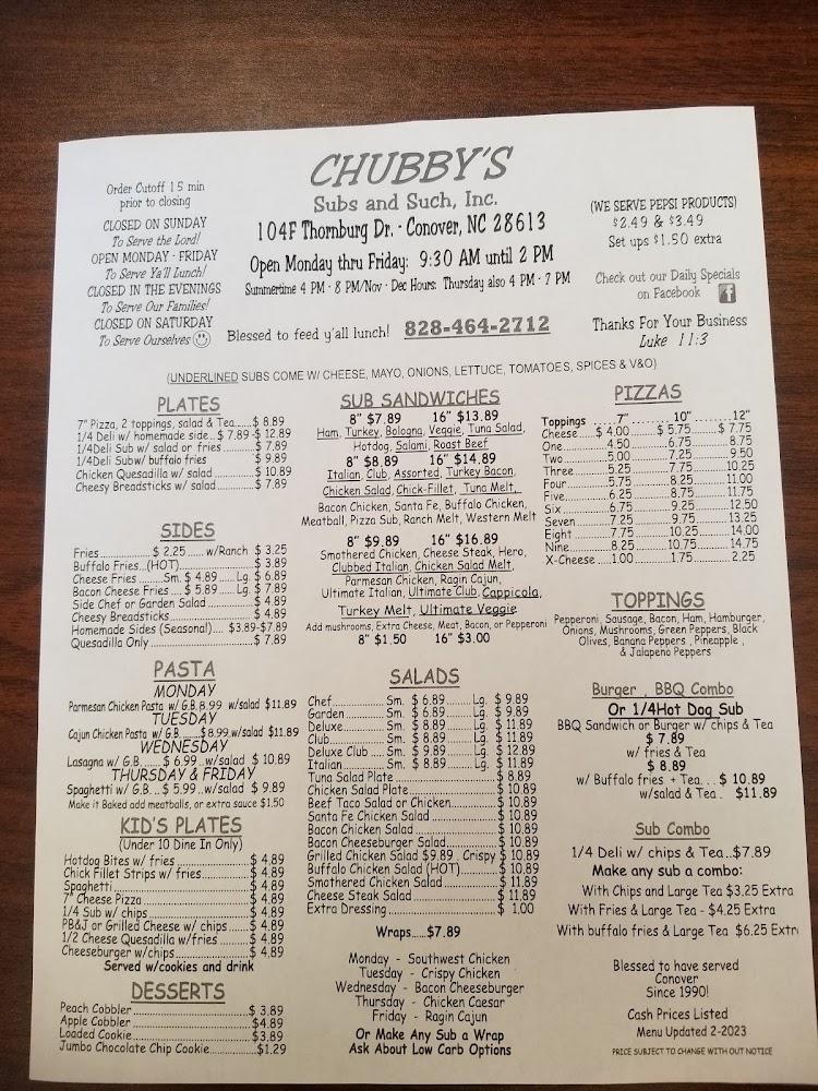 Chubby's of Conover 1 Gal Creamy Tater Soup